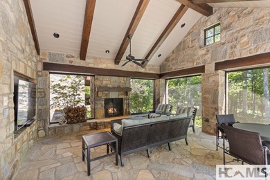 One-of-a-kind property designed by PLATT Architecture and on Mountaintop Golf and Lake Club in North Carolina - for sale on GolfHomes.com, golf home, golf lot