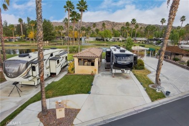 Fantastic Fully Screened in Build-Out on the Water and the Golf on Rancho California RV Resort in California - for sale on GolfHomes.com, golf home, golf lot
