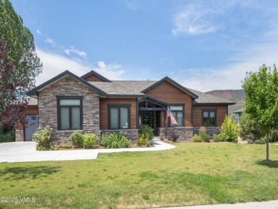 Now this is golf course living! This custom built 5-bedroom/3.5 on Gypsum Creek Golf Course in Colorado - for sale on GolfHomes.com, golf home, golf lot