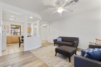 Come make this home your own! This charming single-level home in on Arizona Traditions Golf Club in Arizona - for sale on GolfHomes.com, golf home, golf lot