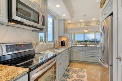A rare offering of a penthouse end unit in this Gulf-front on Links on Longboat Golf Club in Florida - for sale on GolfHomes.com, golf home, golf lot