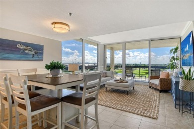 A rare offering of a penthouse end unit in this Gulf-front on Links on Longboat Golf Club in Florida - for sale on GolfHomes.com, golf home, golf lot