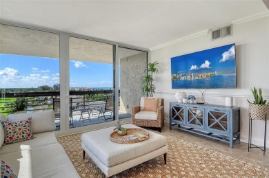 A rare offering of a penthouse end unit in this Gulf-front on Links on Longboat Golf Club in Florida - for sale on GolfHomes.com, golf home, golf lot