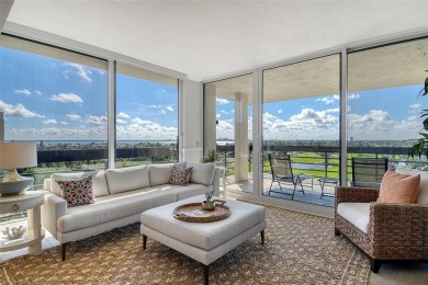 A rare offering of a penthouse end unit in this Gulf-front on Links on Longboat Golf Club in Florida - for sale on GolfHomes.com, golf home, golf lot
