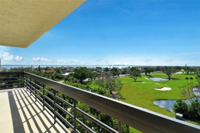 A rare offering of a penthouse end unit in this Gulf-front on Links on Longboat Golf Club in Florida - for sale on GolfHomes.com, golf home, golf lot