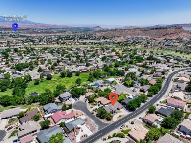 Tucked at the end of a quiet cul-de-sac in one of St. George's on St. George Golf Course in Utah - for sale on GolfHomes.com, golf home, golf lot