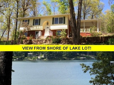 LAKE THUNDERBIRD LOT plus 2016 sq. ft. m/l home-with great LAKE on Cherokee Village North Course in Arkansas - for sale on GolfHomes.com, golf home, golf lot