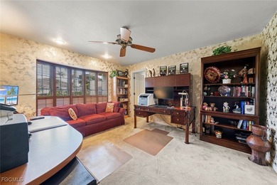 Over 3,200 sq ft of living in this 4 bedroom, 3 bath on Fiddlesticks Country Club in Florida - for sale on GolfHomes.com, golf home, golf lot