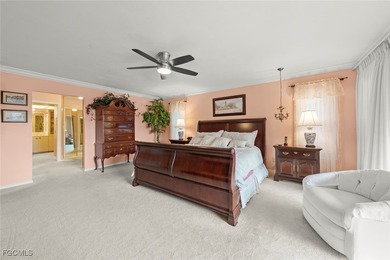 Over 3,200 sq ft of living in this 4 bedroom, 3 bath on Fiddlesticks Country Club in Florida - for sale on GolfHomes.com, golf home, golf lot