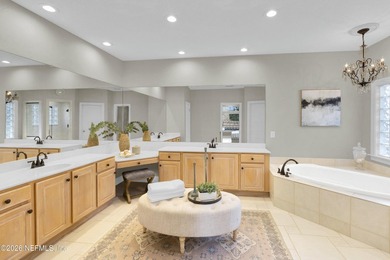 A backyard like this is almost impossible to find -- a private on Queens Harbour Yacht and Country Club in Florida - for sale on GolfHomes.com, golf home, golf lot