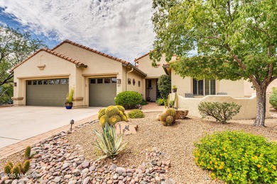 This gorgeous, oversized lot with lush landscaping and bordering on Quail Creek Country Club  in Arizona - for sale on GolfHomes.com, golf home, golf lot