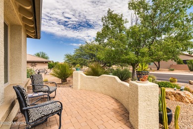 This gorgeous, oversized lot with lush landscaping and bordering on Quail Creek Country Club  in Arizona - for sale on GolfHomes.com, golf home, golf lot