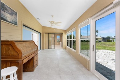 What a view - as soon as you walk in the front door - right down on Rotonda Golf and Country Club The Palms Course in Florida - for sale on GolfHomes.com, golf home, golf lot