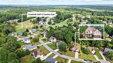 Primary Suite AND Second Bedroom on Main Level! Open Concept on Creekside Golf and Country Club in Georgia - for sale on GolfHomes.com, golf home, golf lot