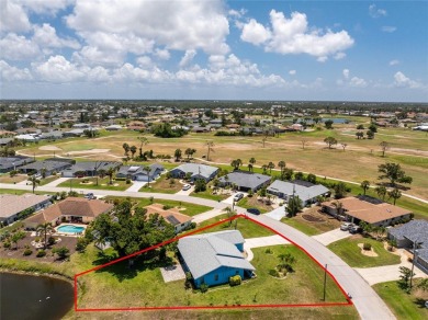 What a view - as soon as you walk in the front door - right down on Rotonda Golf and Country Club The Palms Course in Florida - for sale on GolfHomes.com, golf home, golf lot