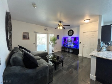 Stylish 2-Bed, 2-Bath Condo in a Gated Community Next to Desert on Desert Rose Golf Course in Nevada - for sale on GolfHomes.com, golf home, golf lot