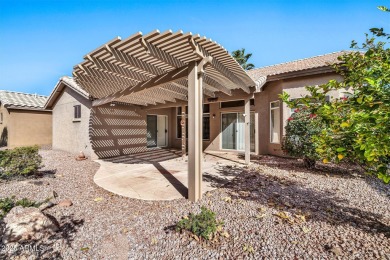 This stunning Augusta model in the vibrant PebbleCreek community on Tuscany Falls At Pebble Creek in Arizona - for sale on GolfHomes.com, golf home, golf lot