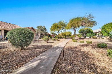 This stunning Augusta model in the vibrant PebbleCreek community on Tuscany Falls At Pebble Creek in Arizona - for sale on GolfHomes.com, golf home, golf lot