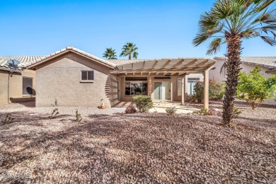 This stunning Augusta model in the vibrant PebbleCreek community on Tuscany Falls At Pebble Creek in Arizona - for sale on GolfHomes.com, golf home, golf lot