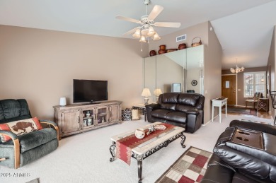 FULLY FURNISHED! Welcome to this beautiful home in the 55+ on Ironwood Golf Club in Arizona - for sale on GolfHomes.com, golf home, golf lot