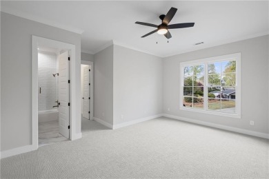 This exceptional new custom construction home, to be completed on Indian Hills Country Club in Georgia - for sale on GolfHomes.com, golf home, golf lot