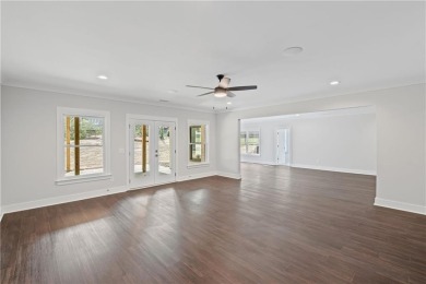 This exceptional new custom construction home, to be completed on Indian Hills Country Club in Georgia - for sale on GolfHomes.com, golf home, golf lot
