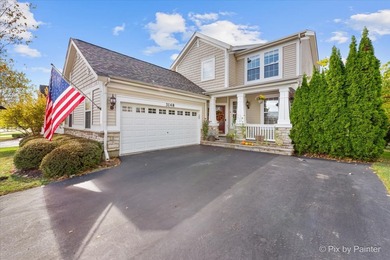 Welcome to this bright and spacious 4-bedroom, 3.1-bath home in on Midlane Championship Golf Resort in Illinois - for sale on GolfHomes.com, golf home, golf lot