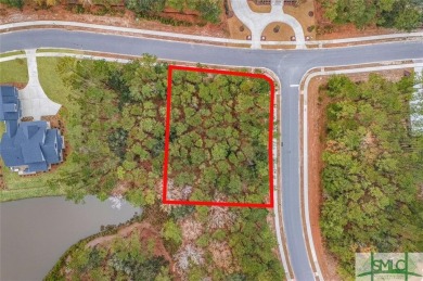 Build your dream home on this expansive corner lot in the on Savannah Quarters Country Club in Georgia - for sale on GolfHomes.com, golf home, golf lot