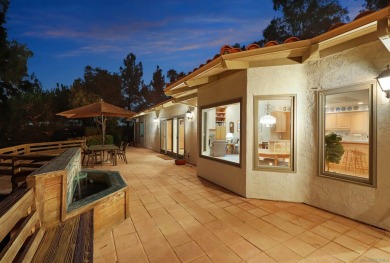 Nestled on a sprawling 2.9 acres, this stunning property boasts on Rancho Santa Fe Golf Club in California - for sale on GolfHomes.com, golf home, golf lot