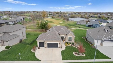 What a view!! Backs to 10th Green on walkout lot w/ see thru on Falcon Lakes Golf Course in Kansas - for sale on GolfHomes.com, golf home, golf lot