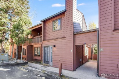 Nestled in the heart of Estes Park, this inviting 2-bedroom on Estes Park Golf Course in Colorado - for sale on GolfHomes.com, golf home, golf lot