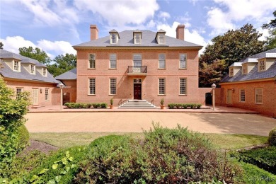 Welcome to the Hennage House, a stunning Georgian-style mansion on Golden Horseshoe Golf Club in Virginia - for sale on GolfHomes.com, golf home, golf lot