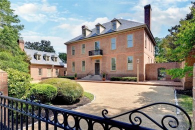 Welcome to the Hennage House, a stunning Georgian-style mansion on Golden Horseshoe Golf Club in Virginia - for sale on GolfHomes.com, golf home, golf lot