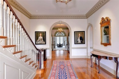 Welcome to the Hennage House, a stunning Georgian-style mansion on Golden Horseshoe Golf Club in Virginia - for sale on GolfHomes.com, golf home, golf lot