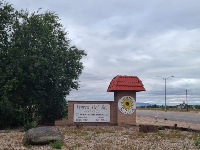 Unobstructed views of the colorful bosque & never ending mind on Tierra Del Sol Golf Course in New Mexico - for sale on GolfHomes.com, golf home, golf lot