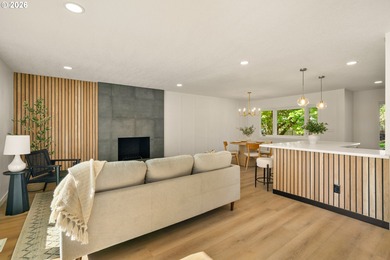 Don't miss this stunning 4-bedroom, 3-bathroom home where modern on Lake Oswego Municipal Golf Course in Oregon - for sale on GolfHomes.com, golf home, golf lot