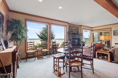 Oceanfront 2 bed 2 bath condo, located in Agate Beach area of on Agate Beach Golf Course in Oregon - for sale on GolfHomes.com, golf home, golf lot