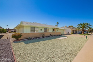 Discover the potential of this spacious 1,699 sq ft, 3-bedroom on Sun City Lakes West and East in Arizona - for sale on GolfHomes.com, golf home, golf lot