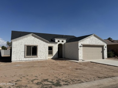 2025 Brand New Contemporary home with NO HOA, located on the on Arizona City Golf Club in Arizona - for sale on GolfHomes.com, golf home, golf lot