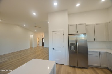 2025 Brand New Contemporary home with NO HOA, located on the on Arizona City Golf Club in Arizona - for sale on GolfHomes.com, golf home, golf lot