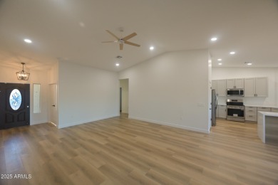 2025 Brand New Contemporary home with NO HOA, located on the on Arizona City Golf Club in Arizona - for sale on GolfHomes.com, golf home, golf lot