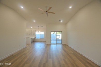 2025 Brand New Contemporary home with NO HOA, located on the on Arizona City Golf Club in Arizona - for sale on GolfHomes.com, golf home, golf lot