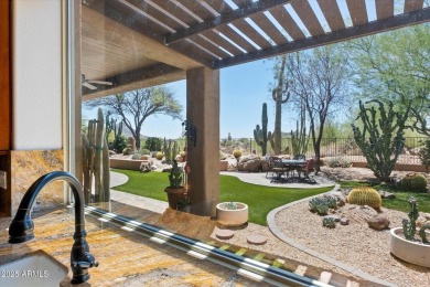 Impeccable single-level Troon North home, perfectly situated on on Troon North Golf Club  in Arizona - for sale on GolfHomes.com, golf home, golf lot