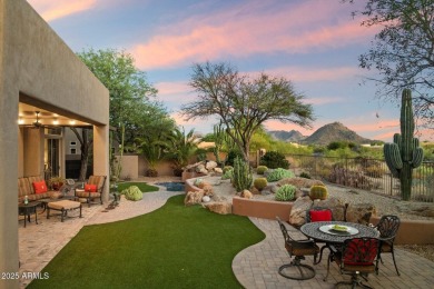 Impeccable single-level Troon North home, perfectly situated on on Troon North Golf Club  in Arizona - for sale on GolfHomes.com, golf home, golf lot