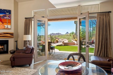 Impeccable single-level Troon North home, perfectly situated on on Troon North Golf Club  in Arizona - for sale on GolfHomes.com, golf home, golf lot