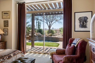 Impeccable single-level Troon North home, perfectly situated on on Troon North Golf Club  in Arizona - for sale on GolfHomes.com, golf home, golf lot