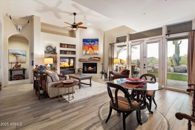 Impeccable single-level Troon North home, perfectly situated on on Troon North Golf Club  in Arizona - for sale on GolfHomes.com, golf home, golf lot