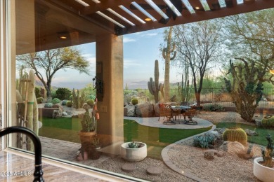 Impeccable single-level Troon North home, perfectly situated on on Troon North Golf Club  in Arizona - for sale on GolfHomes.com, golf home, golf lot