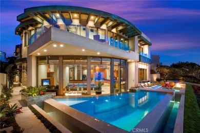 An oceanfront prominence unlike any other, this 7,681SF on Monarch Beach Golf Links in California - for sale on GolfHomes.com, golf home, golf lot