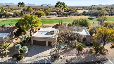 Well maintained home on the golf course with beautiful on Rio Verde Country Club - Quail Run in Arizona - for sale on GolfHomes.com, golf home, golf lot